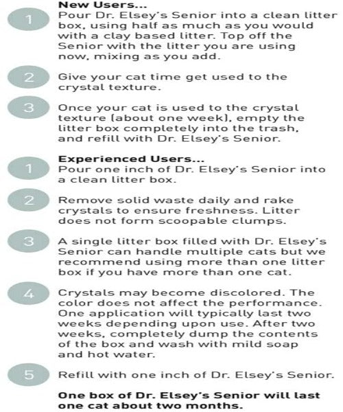 Dr Elsey's Senior Cat Litter 3.6 kg The Pet & Tack Shop