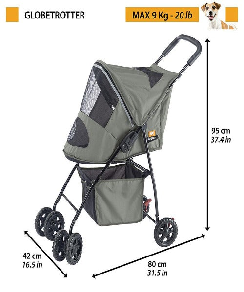Ferplast Globetrotter Dog Stroller – The Pet & Tack Shop