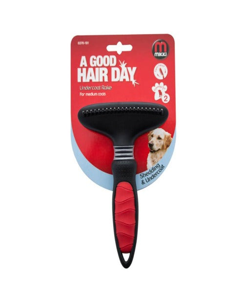 Mikki Undercoat Rake for Dog Coats The Pet & Tack Shop