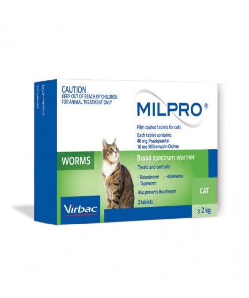 Milpro Dewormer Tablets for Cats & Kittens The Pet & Tack Shop