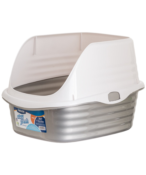 Petmate Stay Fresh Rimmed Cat Litter Box The Pet & Tack Shop