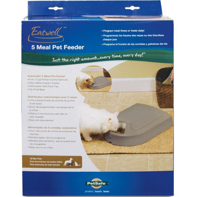 Petsafe 5 Meal Pet Feeder The Pet & Tack Shop