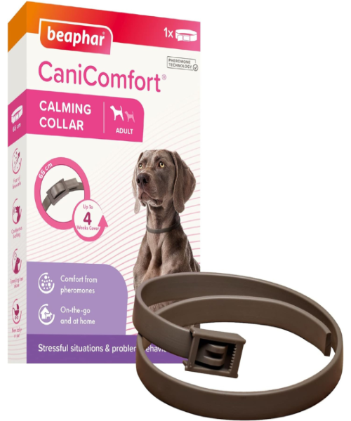 Beaphar Canicomfort Calming Collar for Dogs – The Pet Tack Shop