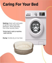 Best Friends by Sheri Throne Ilan Dog & Cat Bed