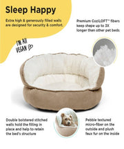 Best Friends by Sheri Throne Ilan Dog & Cat Bed