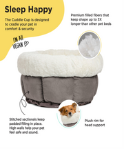 Best Friends by Sheri Cuddle Cup Ilan Dog & Cat Bed