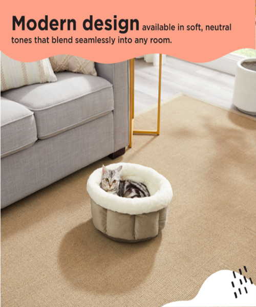 Best Friends by Sheri Cuddle Cup Ilan Dog & Cat Bed