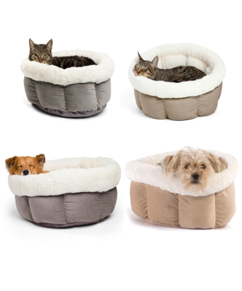 Best Friends by Sheri Cuddle Cup Ilan Dog & Cat Bed