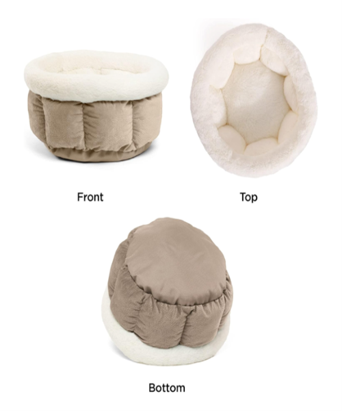 Best Friends by Sheri Cuddle Cup Ilan Dog & Cat Bed