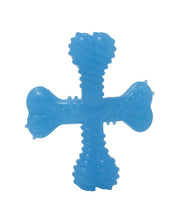 Nylabone Puppy X Shaped Chew Beef Puppy Toy - The Pet & Tack Shop