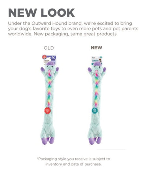 Charming Pets Longidudes Unicorn Dog Toy