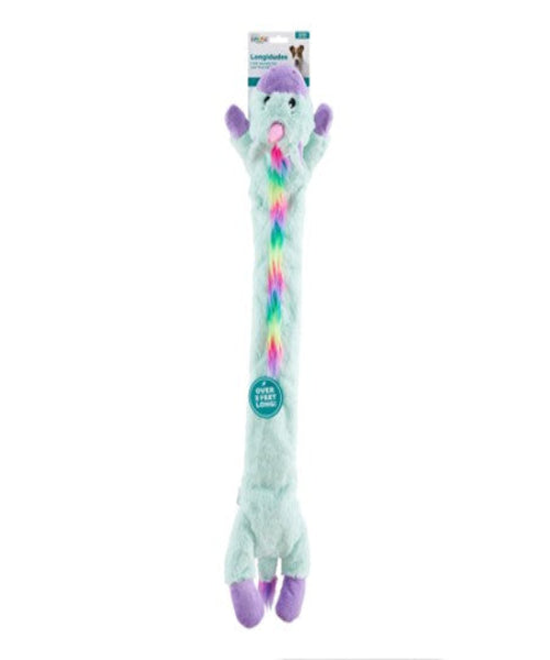 Charming Pets Longidudes Unicorn Dog Toy