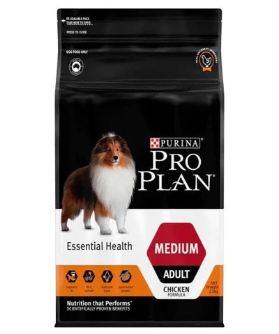 Purina Pro Plan Adult Essential Health Medium Dry Dog Food