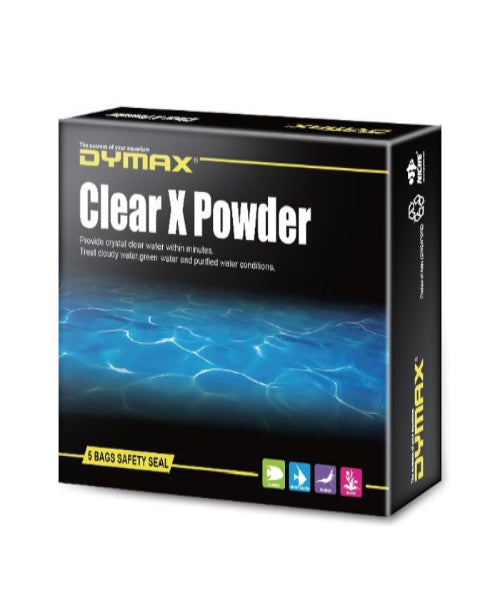 Dymax Clear X Powder Water Treatment for Aquariums