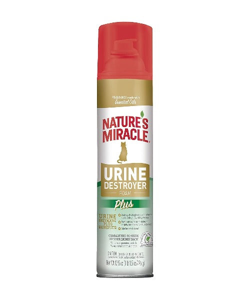 Nature's Miracle Cat Urine Destroyer Plus Foam 518mL