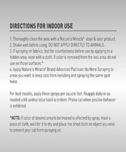 Nature's Miracle Cat No More Spraying Stain and Odor Remover Spray with Repellent 709mL