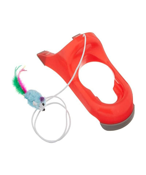 JW Cataction  Springstring Doorknob Cat Toy - The Pet & Tack Shop