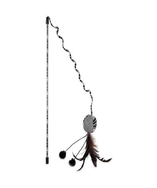 JW Cataction Ball With Wand Cat Toy - The Pet & Tack Shop