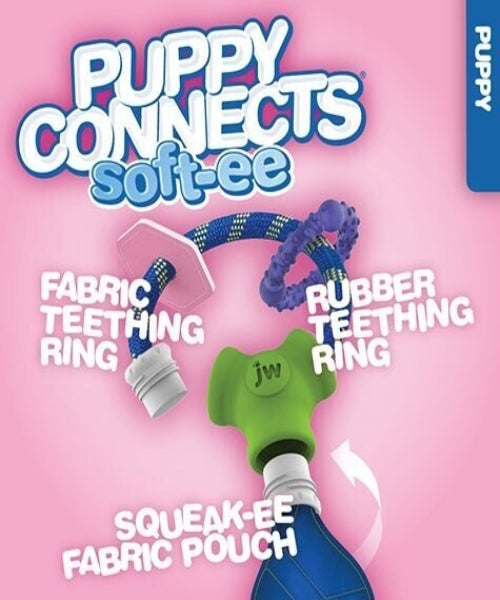 JW Connects Soft-EE Puppy Toy - The Pet & Tack Shop