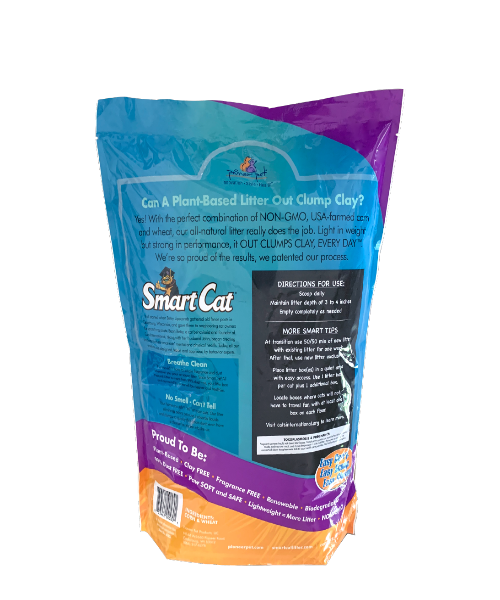 SmartCat Natural Clumping Litter Corn and Wheat - The Pet & Tack Shop