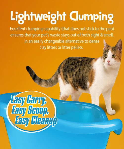 SmartCat Natural Clumping Litter 100% Grass - The Pet & Tack Shop