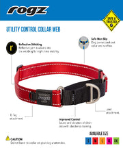 ROGZ Control Collar Web for Dogs