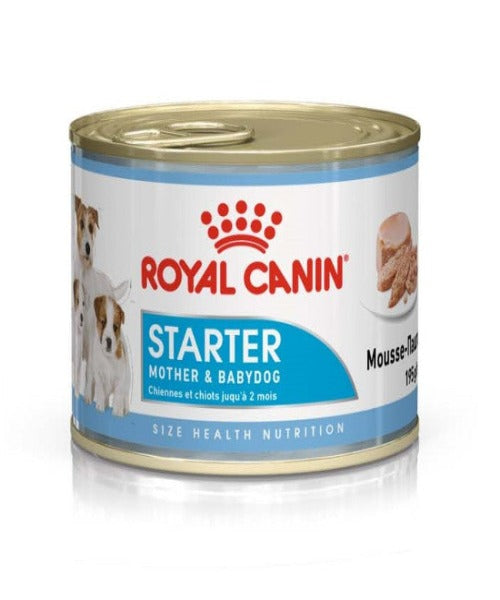 Royal Canin Starter Mother & Babydog Canned Mousse 12 x 195g - The Pet & Tack Shop