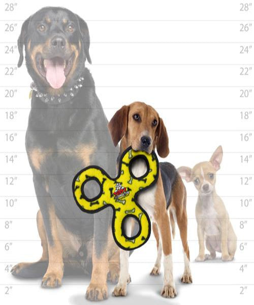 Tuffy Ultimate 3-ay Tug Dog Toy