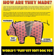 Tuffy Barnyard Cow Dog Toy