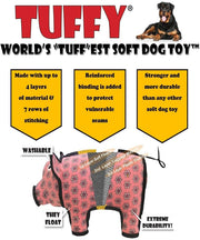 Tuffy Barnyard Cow Dog Toy