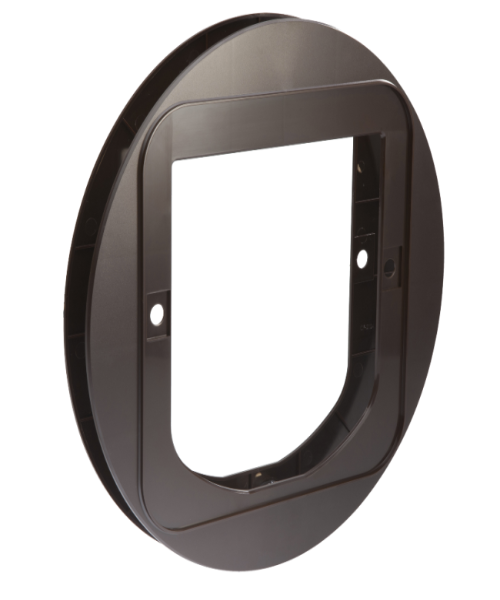 PetSafe White Microchip Cat Flap  Glass Mounting Adaptor