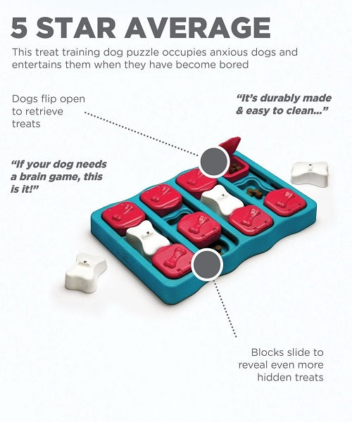 Nina Ottosson Dog Brick dog Toy - Pet Mall