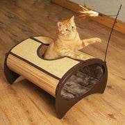 Rosewood Bamboo Cat Pod - Pet Mall