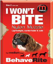 Mikki Nylon Muzzles for Dogs