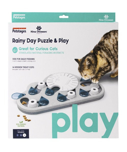 Nina Ottosson Cat Puzzle 'n Play Rainy Day Cat Toy