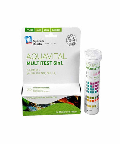 Aquarium Munster Aquavital Multitest 6-in-1