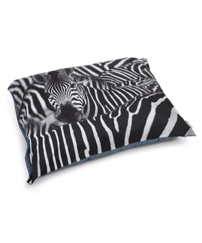 Beeztees Zebra Lounge Cushion for Dogs - Pet Mall
