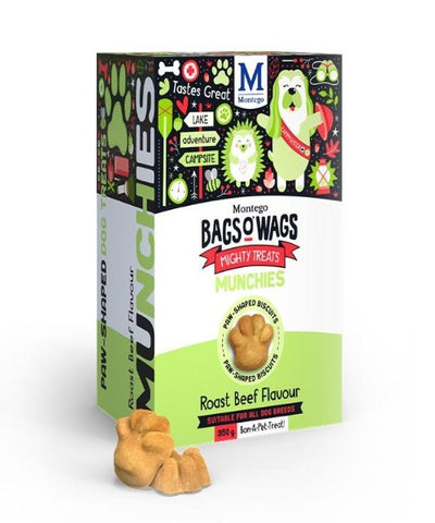 Bags O' Wags Roast Beef Flavour Munchies 350G