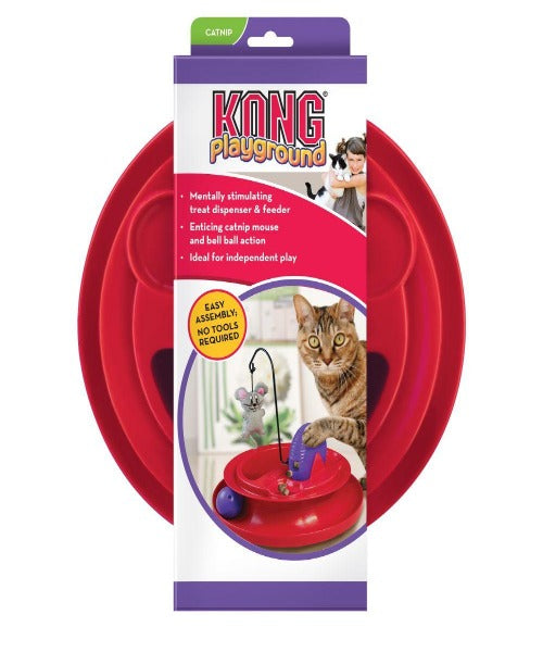 KONG Playground Puzzle Cat Toy - Pet Mall