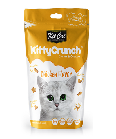 Kit Cat KittyCrunch Chicken Flavour Cat Treats  - Pet Mall