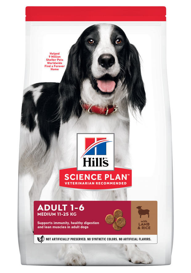 Hill's™ Science Plan™ Canine Adult Medium Lamb & Rice Dog Food - Pet Mall