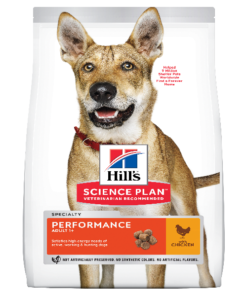 Hill's™ Science Plan™ Canine Adult Performance™ Chicken 12 KG - Pet Mall