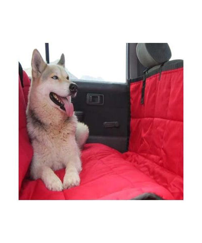 Kunduchi Car Seat Cover (Car Hammock) Red - Pet Mall