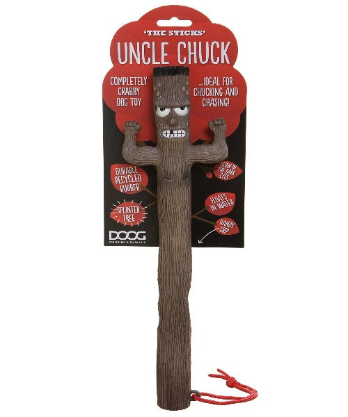 Doog Stick Family Uncle Chuck Dog Toy