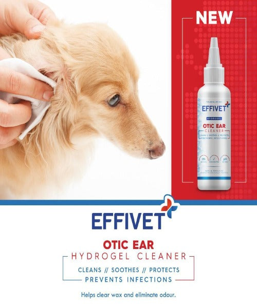 Effivet Otic Hydrogel Pet Ear Cleaner 150ml
