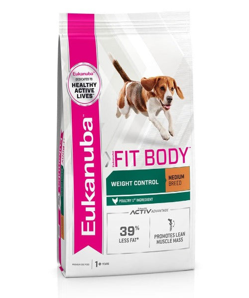 Eukanuba Fit Body Medium Breed Dog Food