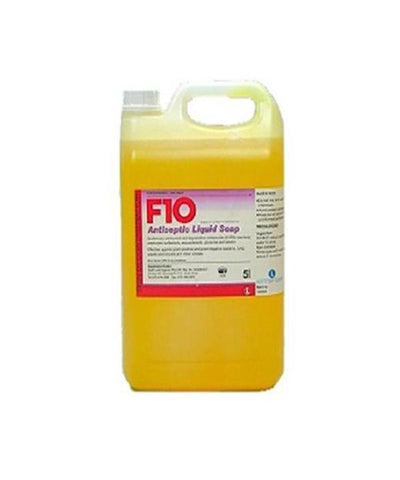 F10 ANTISEPTIC LIQUID SOAP HAND DECONTAMINATION 5L NO PUMP - Pet Mall