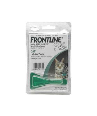 FRONTLINE PLUS TICK & FLEA CONTROL FOR CAT