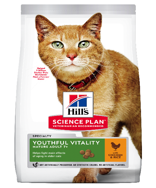 Hill s Science Plan Adult 7 Youthful Vitality Chicken Rice