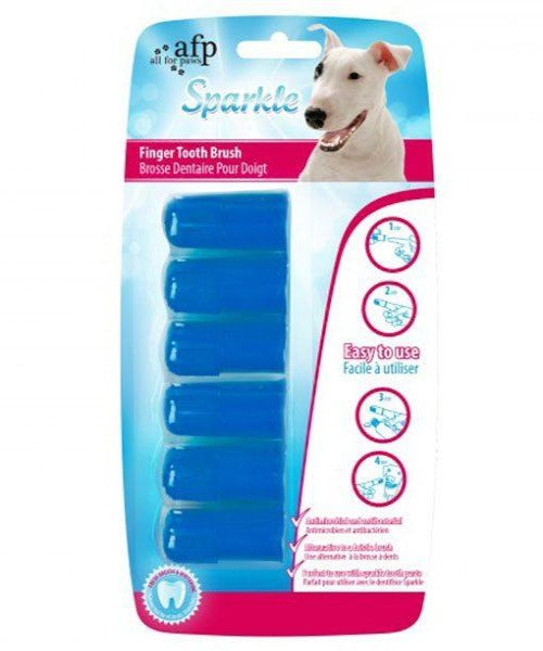 Pawise Dog Finger Brush 6 Pack - Pet Mall